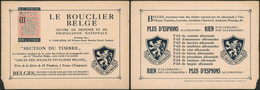 Erinnophilie - Carnet De Vignette Oeuvre De Défense Et De Propagande Nationale (Asile Des Soldats Invalides Belges) - Commemorative Labels