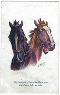 Illustrateur A. WUYTS - PORTRAIT De  CHEVAUX - HORSES - Série Nos Chevaux - N° 617, Série N° 117 - Wuyts