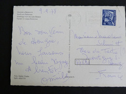 LETTRE HONGRIE HUNGARY MAGYARORSZAG YT 1571a ROULETTE TRIAGE - LAC BALATON - Covers & Documents