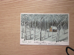 God Jul Mailick Alfred Litho Old Postcards - Mailick, Alfred