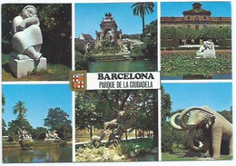 PARQUE DE LA CIUTADELLA, DIVERSOS ASPECTOS.-  BARCELONA - CATALUNYA - Invasi D'acqua & Impianti Eolici