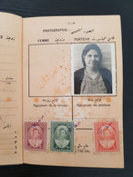 Passport,Reisepass,Travel Document,Iraq,Israel,Jewish,Jude,Judaica,Visas,Stamps - Documenti Storici