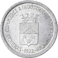 Monnaie, France, 10 Centimes, 1922 - Notgeld