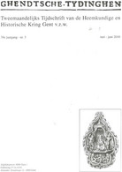 «GHENDTSCHE – TYDINGHEN » Tweemaandelijks Tijdschrift Van De Heemkundige Historische Kring Gent V.z.w. » 5/6 – 2010 --> - Altri & Non Classificati