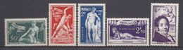 ⭐ Monaco - YT N° 314 à 318 - Neuf Sans Charnière Et Neuf Sans Gomme - 1948 ⭐ - Unused Stamps