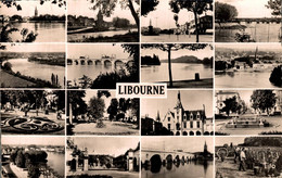 N°93098 -cpsm Libourne -multivues- - Libourne