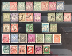 Lot De 34 Timbres Taxes Et Préoblitérés Algérie - Collections, Lots & Series