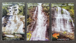 Malaysia Waterfall 2022 Pitcher Plant Frog Fish Fauna Nature Waterfalls Carnival (stamp) MNH - Maleisië (1964-...)