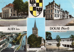 AUBY LES DOUAI MULTIVUE COULEUR REF 1829 - Auby