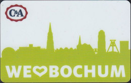 GERMANY Gift-card  C&A Skyline Bochum - Grün - Gift Cards