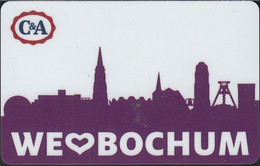 GERMANY Gift-card  C&A Skyline Bochum - Violett - Gift Cards