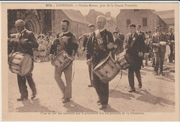 Locronan  (29 - Finistère) Le Pardon Breton . Jour De La Grande Troménie.Les Tambours - Locronan