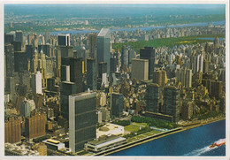 USA - New York - East And Hudson River - Citi-Corp Center Building - UN - Central Park - Luftbild - Aerial View - Hudson River