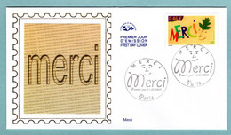 FDC France 2003 - Merci - YT 3540 - Paris - 2000-2009
