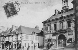 ROSPORDEN - Place De La Mairie - L'Hôtel De Ville - Queffellec Coiffer - Animé - Autres Communes