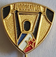 Yugoslavia WEIGHTLIFTING FEDERATION ASSOCIATION PIN A7/9 - Weightlifting