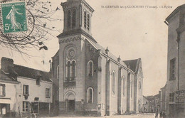 SAINT-GERVAIS-LES-TROIS-CLOCHERS. - L'Eglise - Saint Gervais Les Trois Clochers