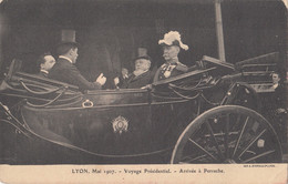 Evènements - Réception - Président Armand Fallières à Lyon 1907 - Attelage Calèche - Receptions