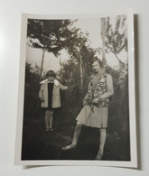 14278.    Fotografia Vintage Donna Femme Con Bambina Aa '20 - 9x5,5 - Anonymous Persons