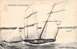 CPA Bisquine Cancalaise - Bateau Voilier - - Sailing Vessels