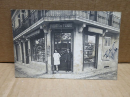 TOULOUSE (31) Carte Photo Devanture Magasin A La Gerbe D'Or DUROUX 75 Avenue Des Minimes Animation - Toulouse