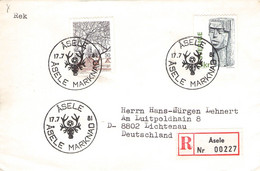 SWEDEN - REGISTERED MAIL 1981 Åsele > GERMANY / ZL274 - Storia Postale