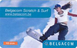 BEL_SURF : BSCR10 10euro Scateboarder (rev.1) USED Exp: 31/12/2003 - Zu Identifizieren