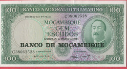 100 Escudos 27/3/61 Neuf  8 Euros - Moçambique