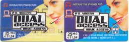 NETHERLAND : NED13 25NLG E11,34 DUAL Access PURPLE+BLU USED - Te Identificeren