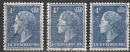 Mi. 457 O - 1948-58 Charlotte Linksprofil