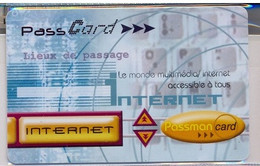 FRANCE : FRAPA02 --- Passman Card )lieux De Passage( USED - Otros & Sin Clasificación