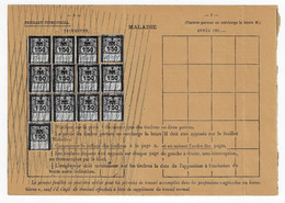 LAVARDAC Assurances Sociales Fiscaux Socio-postaux Type 1931 Petit Format 1,50 F X 13 Noir Yv 39 - Andere & Zonder Classificatie