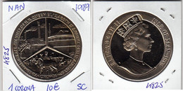 E4825 MONEDA ISLA DE MAN 1 CORONA SIN CIRCULAR 1989 10 - Sonstige & Ohne Zuordnung