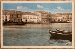 Mèze - Vue Sur Le Port - Péniche Bateau - Mèze