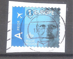 Belgica 2022 -  Belgique  1 Sello Usado Con Fragmento-Tarifa Europa Rey Philippe - Used Stamps
