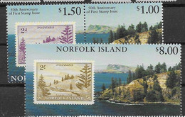 Norfolk Mnh ** 1997 17 Euros  Stamp On Stamp - Norfolk Island