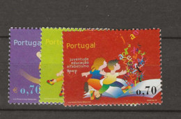 2002 MNH Portugal, Mi 2580-82  Postfris** - Unused Stamps
