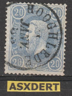 N° 31 - DC Hooghlede  1883 - 1869-1883 Leopoldo II
