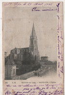 Cpa.69.Saint-Cyr.l'Eglise.animé Personnages.1902 - Sonstige Gemeinden