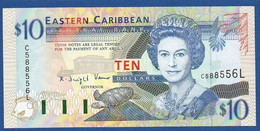 EAST CARIBBEAN STATES - St. Lucia - P.32L – 10 Dollars ND (1994) UNC Serie C588556L - Caraïbes Orientales