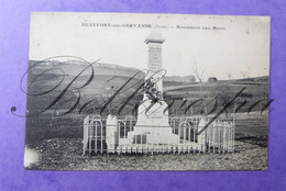 Beaufort-sur-Gervanne.  Monument Aux Morts Guerre 1914-1918-D26 Drome - Kriegerdenkmal