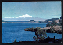 (RECTO / VERSO) CHILI - LA CENTINELA - VOLCAN CALBUCO - PUERTO OCTAY - BEAUX TIMBRES ET CACHET - CPSM GF - Chili