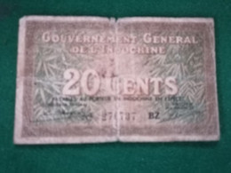 Indochine   -  20 Cents -  1939 - Indochina
