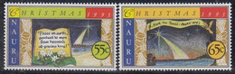 NAURU 398-399,unused,Christmas 1993 - Nauru