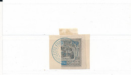 Obock Moitié De Timbre à 25 Centimes Oblitéré Sur Fragments N° 54b - Used Stamps