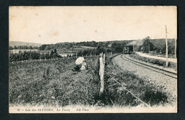 Carte Postale Ancienne 58 Nièvre 1916 Mandres - Lac Des Settons , Le Tacot (Train Vapeur) - Altri & Non Classificati