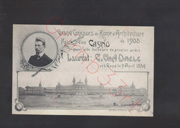 Gand - Lauréat C. Van Daele - Grand Concours De Rome D'Architecture De 1908 - Postkaart - Gent
