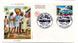 1970 -- FDC --Guadeloupe--ilet Du Gosier  -Le Marché ..... .cachet  LE GOSIER --971....à Saisir - 1970-1979