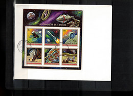 Burundi 1972 Space / Raumfahrt Block FDC - Africa