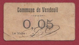 Vendeuil (02)-- 0.05 Cts -  -- Pirot 62/2746 - R1 ---dans L 'état  (609) - Bons & Nécessité